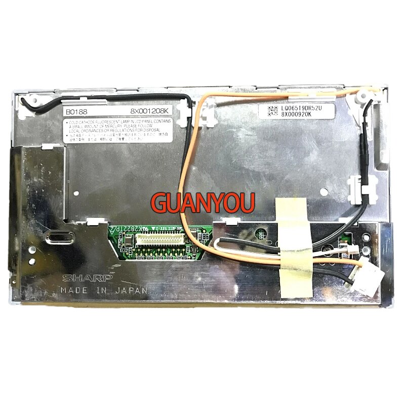 LQ065T9DR51U LQ065T9DR52U LQ065T9DR53U LQ065T9DR54U LQ065T9DR53T Arac navigasyon sistemi LCD г ǰ guvencesi Gercek 